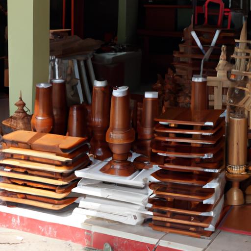 Nhiều loại đế gỗ hoa sen để đặt tượng Phật