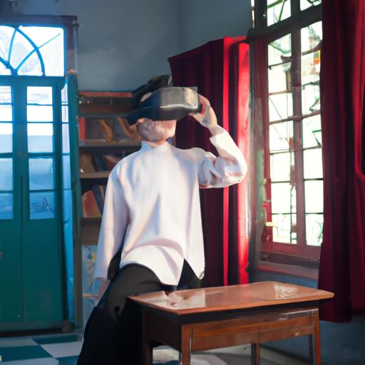 Sinh viên Việt Nam sử dụng công nghệ thực tế ảo trong học tập